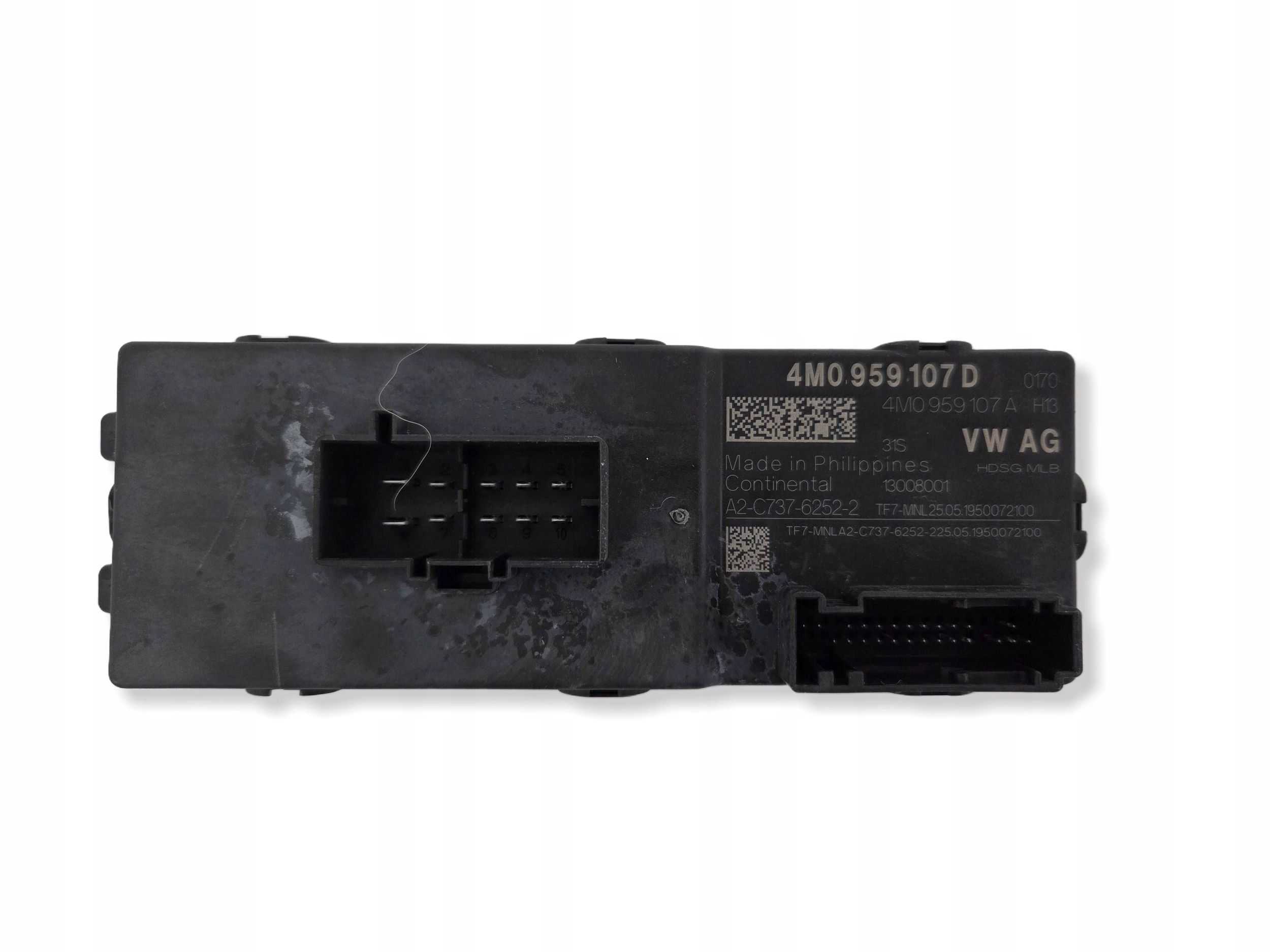 Audi A6 S6 C8 4K module bonnet boot 4M0959107D (X12)