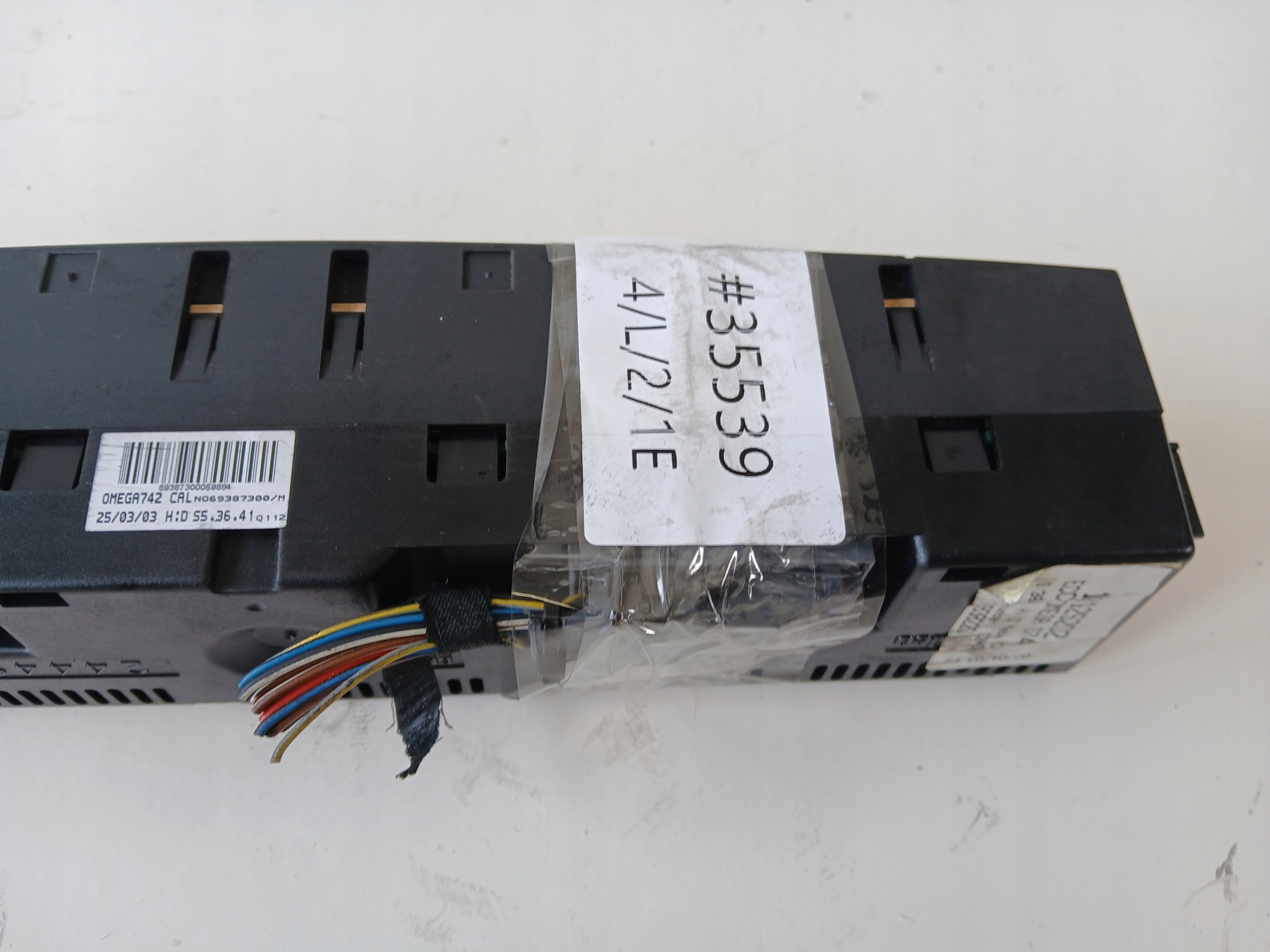 OPEL OMEGA B Unite commande clima Bouches buses 13125202