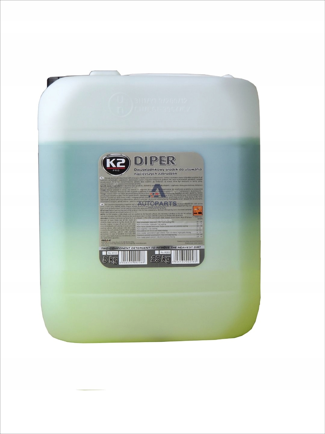 K2 Diper dwuskładnikowa silna piana Aktywna 10L