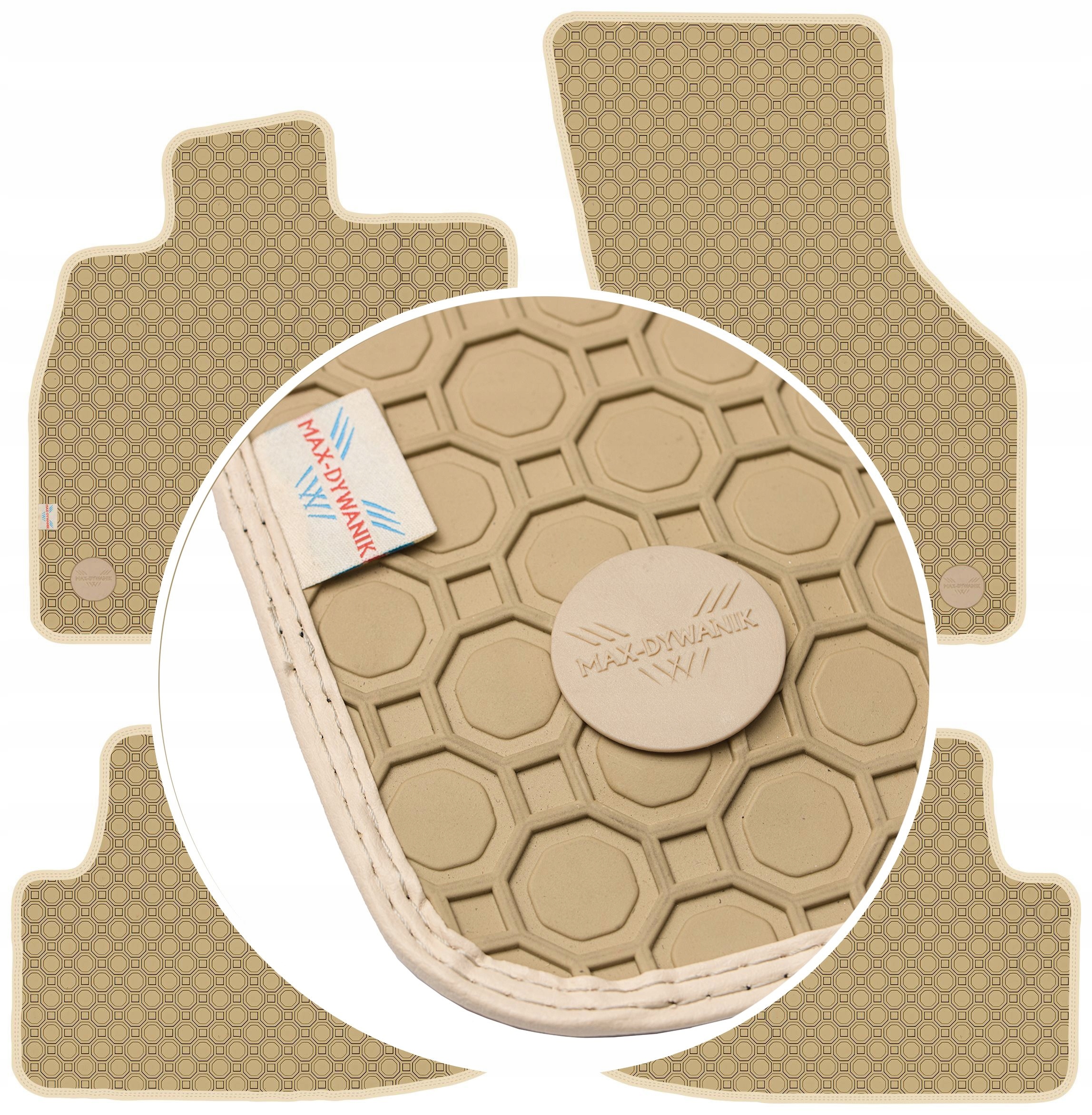 Vw Golf VII Gti 2012-2020 Koberce Béžové