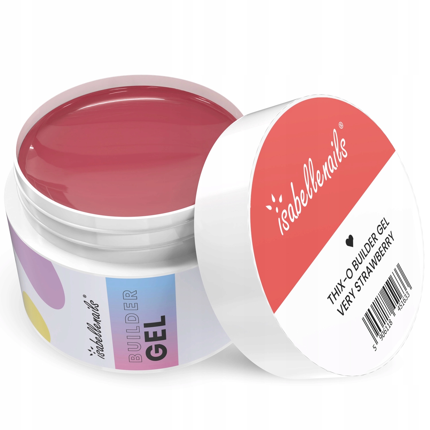 ŻEL BUDUJĄCY DO PRZEDŁUŻANIA PAZNOKCI TIXOTROPIC THIXO - VERY STRAWBERRY