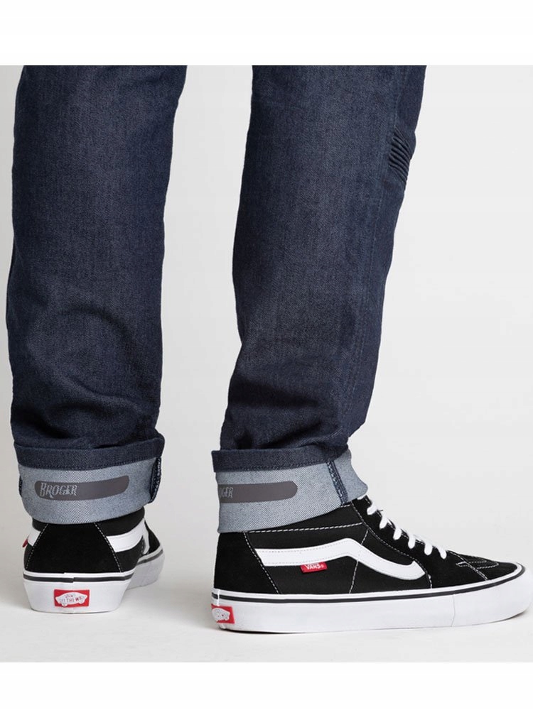 Spodnie jeansowe Broger Ohio raw navy 31/34 Materiał jeans