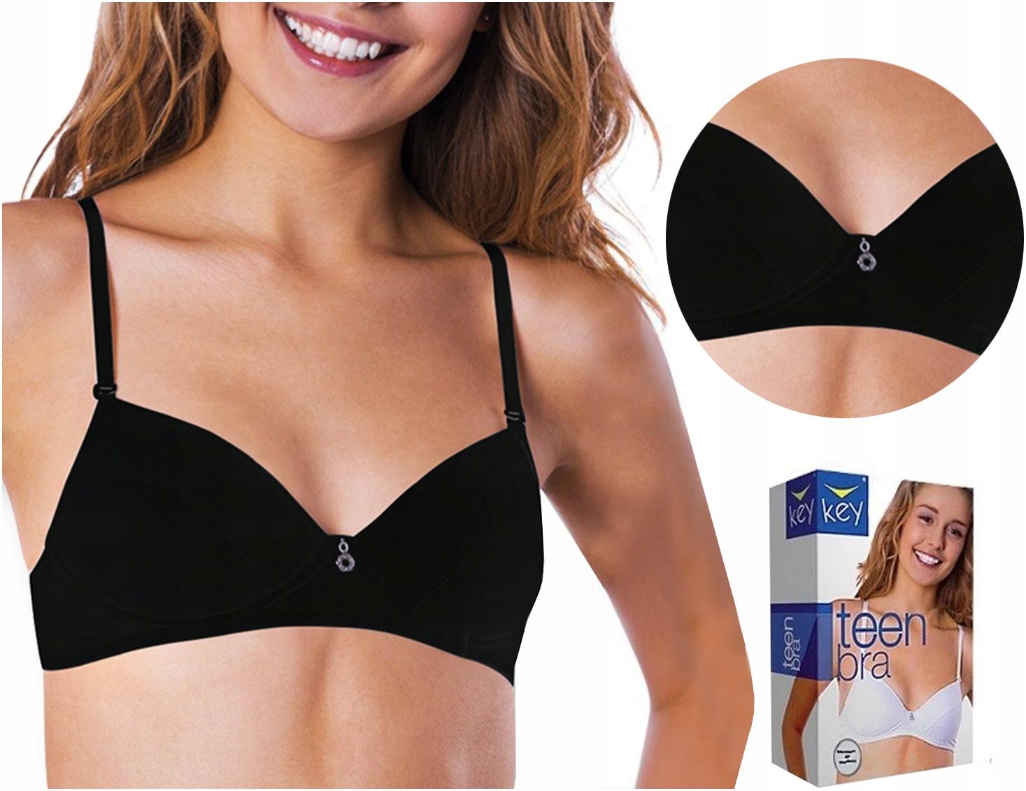 

Usztywniany biustonosz Tbc 122 75 Aa Czarny