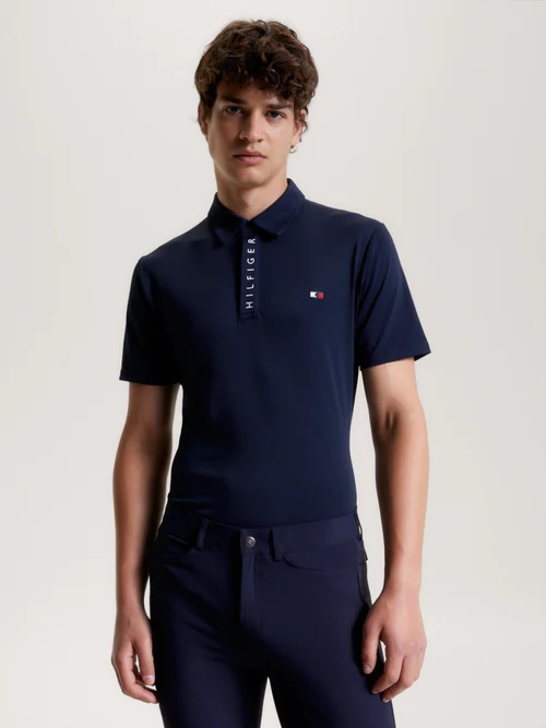 Tommy Hilfiger, Koszulka polo męska Harlem, Desert Sky XL