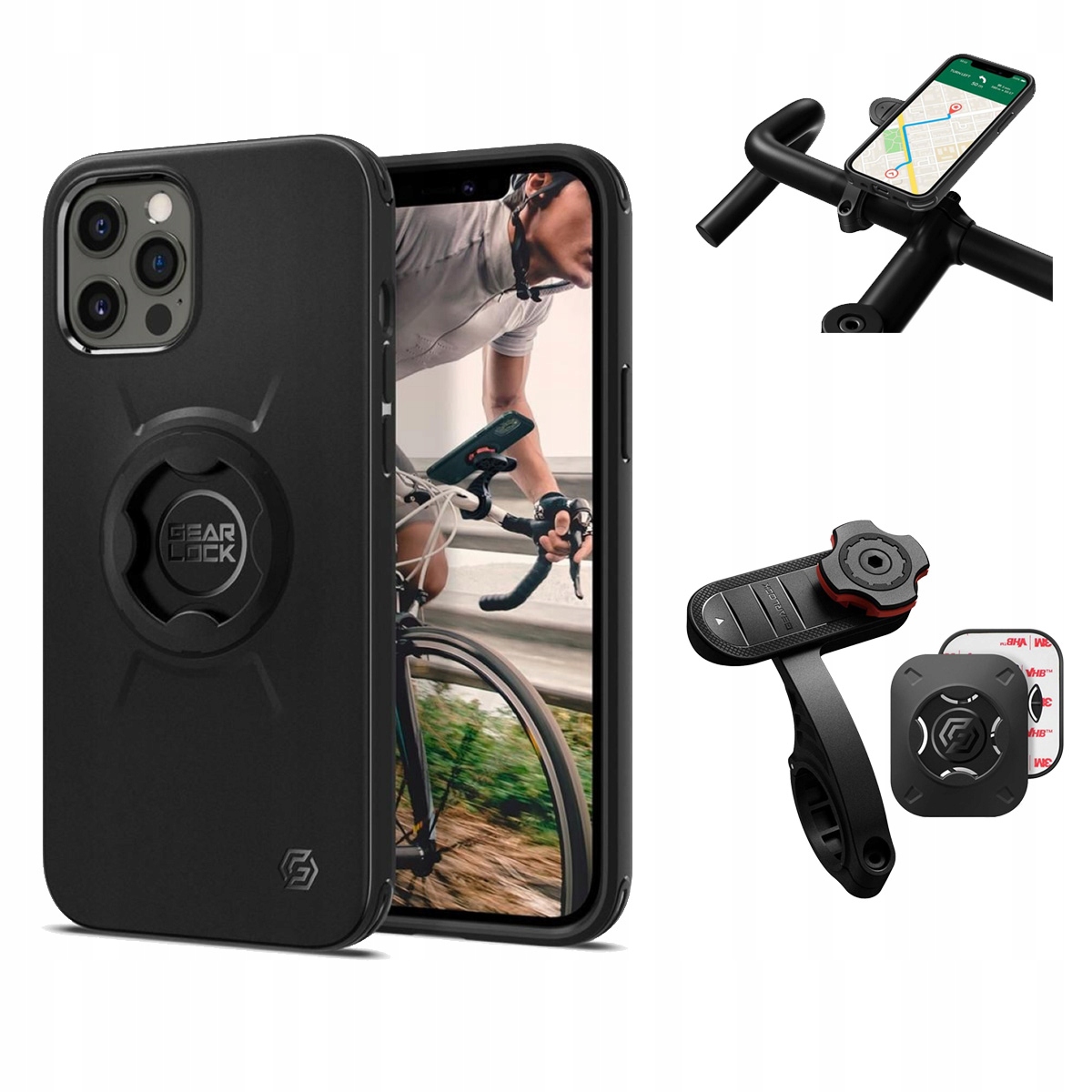 

Spigen Gearlock Etui Do Iphone 12/12 Pro + Uchwyt