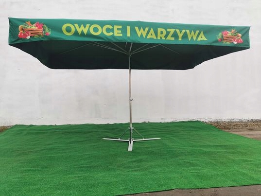 POSZYCIE NA PARASOL HANDLOWY 3 x 2 z nadrukiem