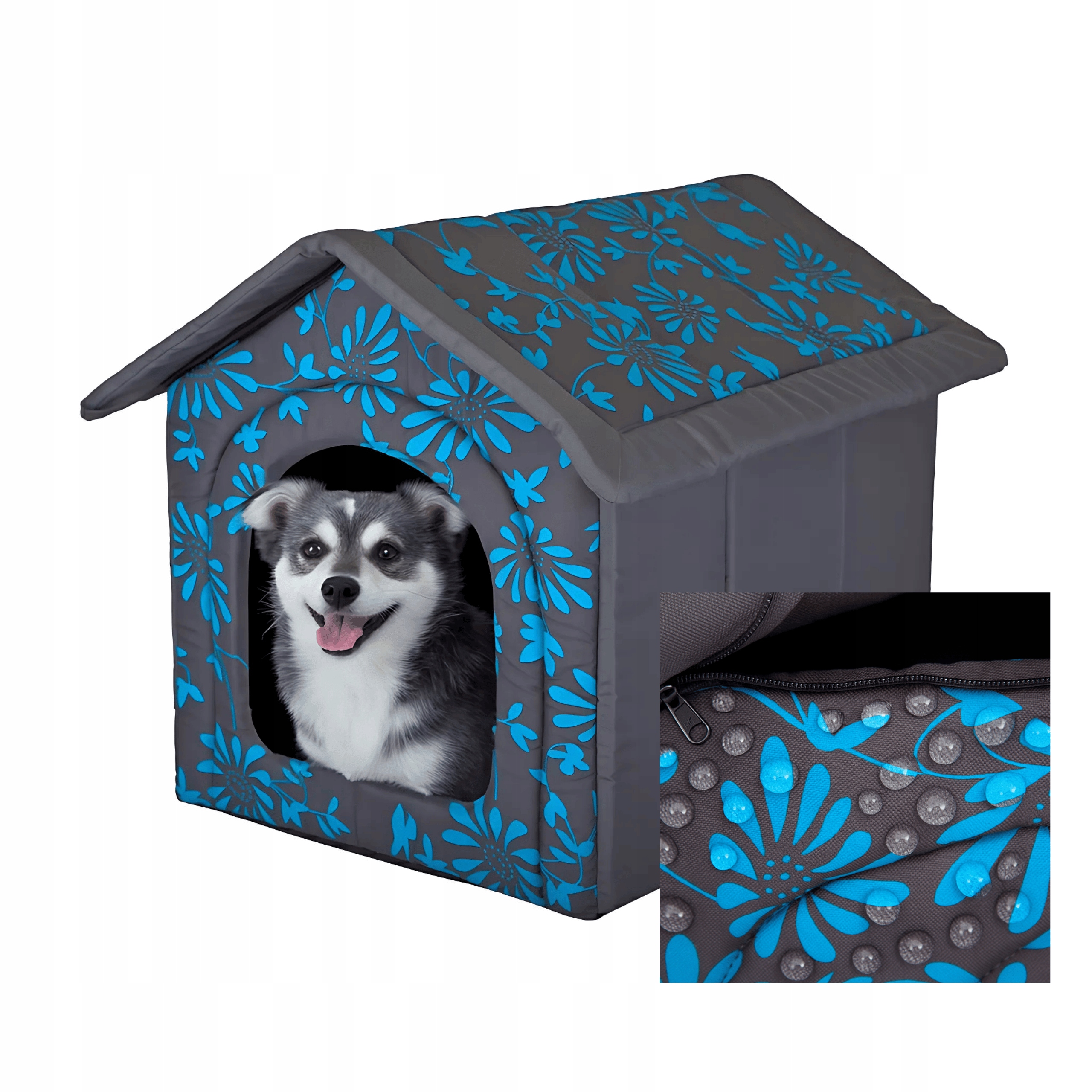 Bouda pro psa – Pelíšek, Měkká bouda, Domeček, Poslání, Doggy 60x55x60 cm