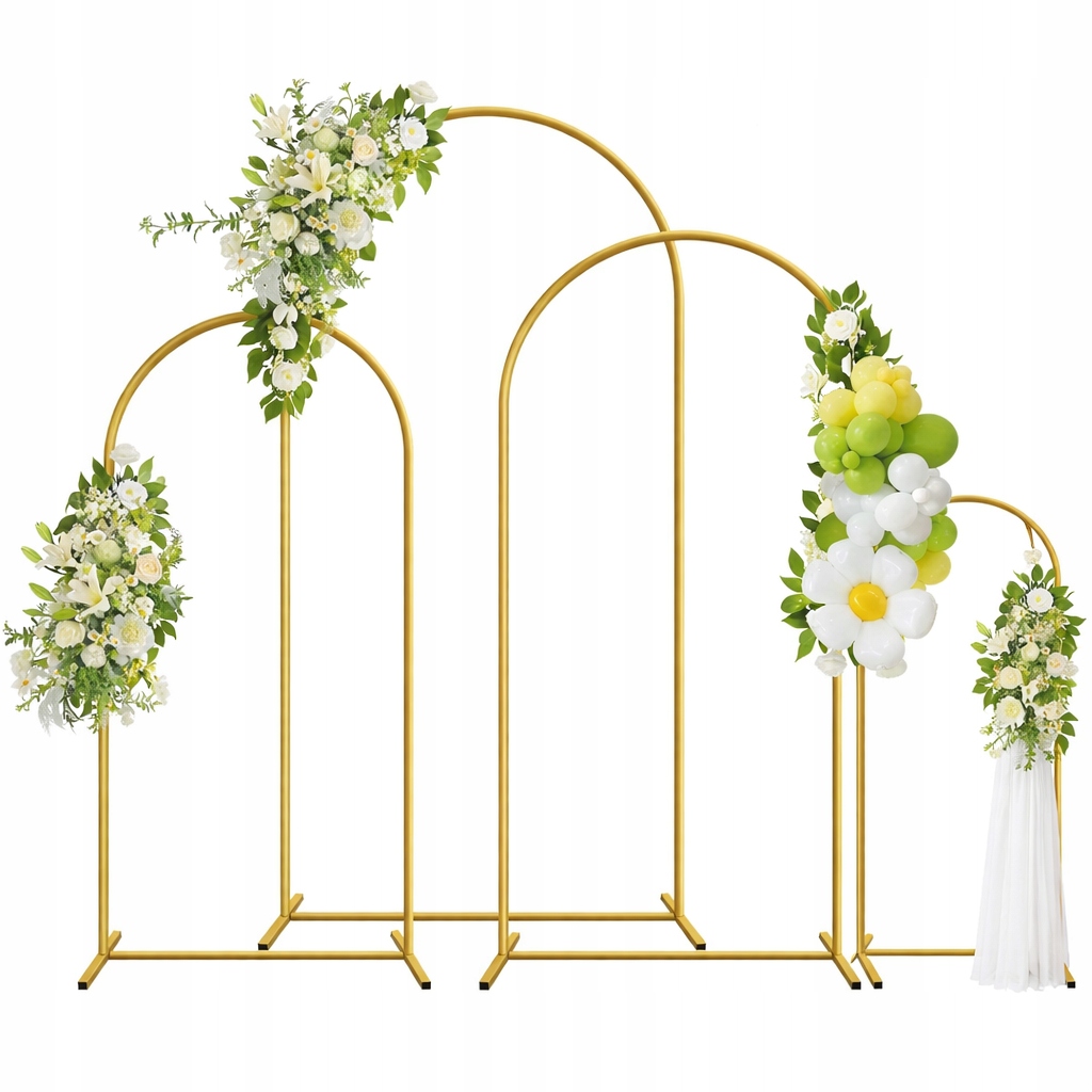 Rám pro balónky 4 kusy Rošty Set Stěna Svaté Přijímání Svatba Křest 4v1