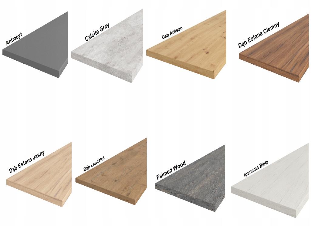 Szafka kuchenna ANIS 80 cm WISZĄCA Wykończenie matowe