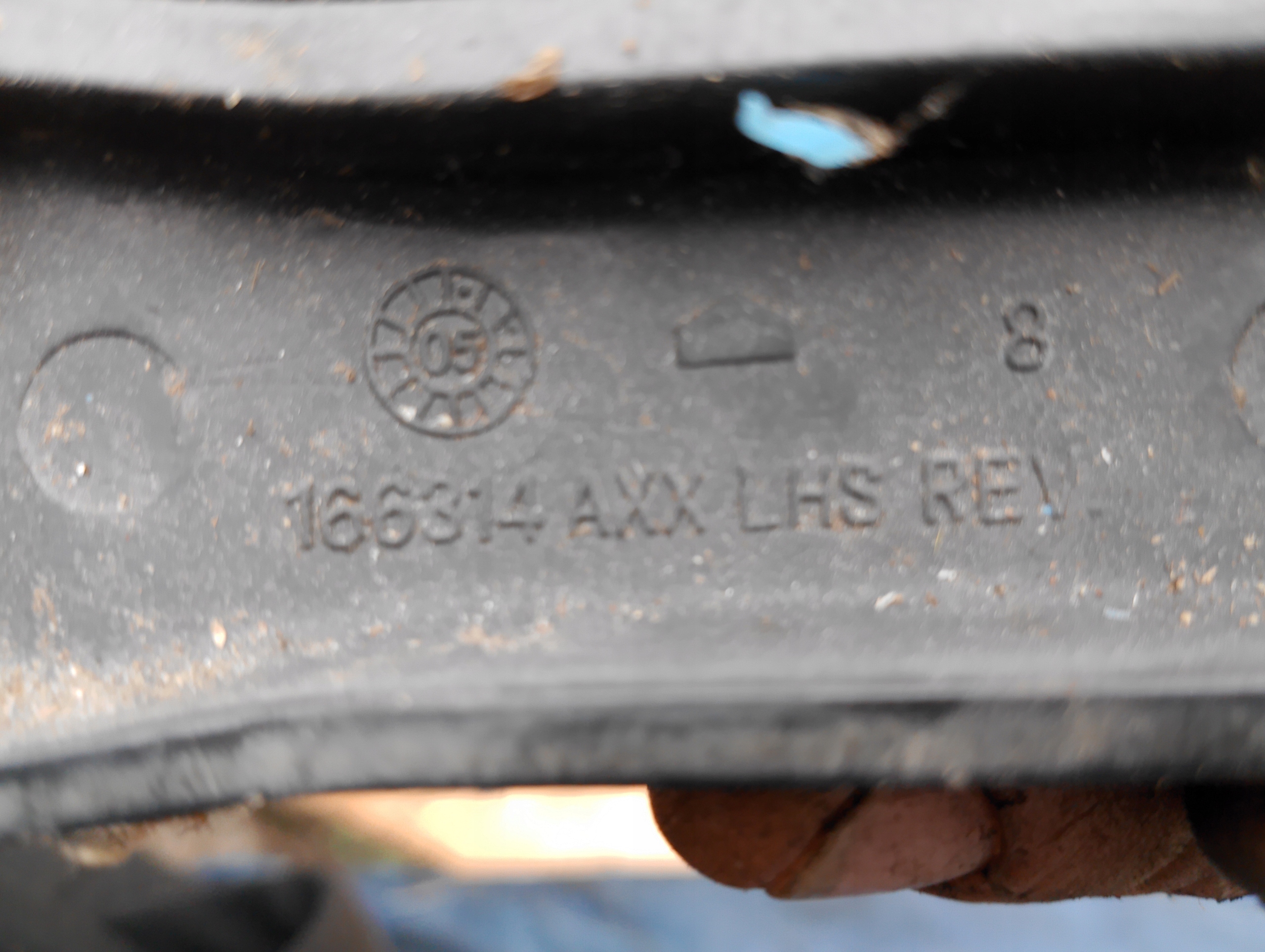 wischerarm links OPEL MERIVA A 166314