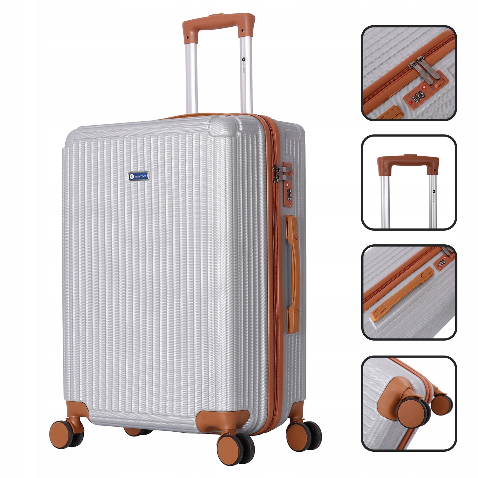 WALIZKA MAŁA S PODRÓŻNA 40L KABINOWA BAGAŻ TORBA Odcień granatowy