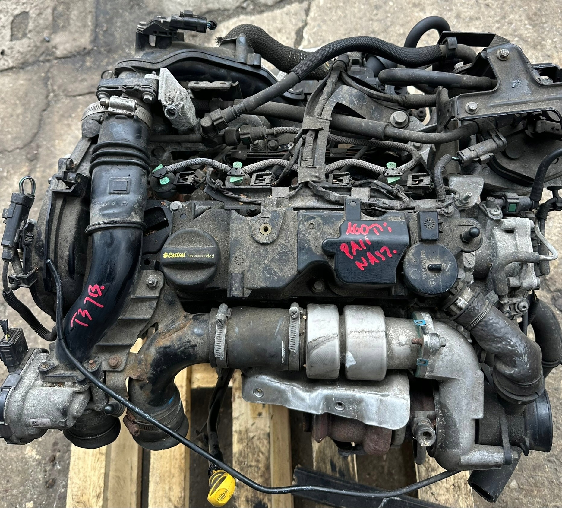 FORD B MAX engine 1.6 TDCI T3JB complete 160 TYS KM
