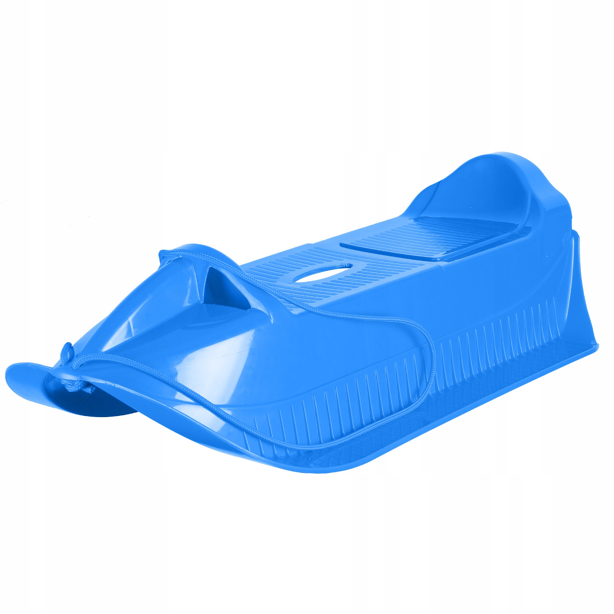 SANKI PLASTIKOWE DLA DZIECI ŚLIZG DWUOSOBOWE ZE SZNURKIEM PODNÓŻKI PL