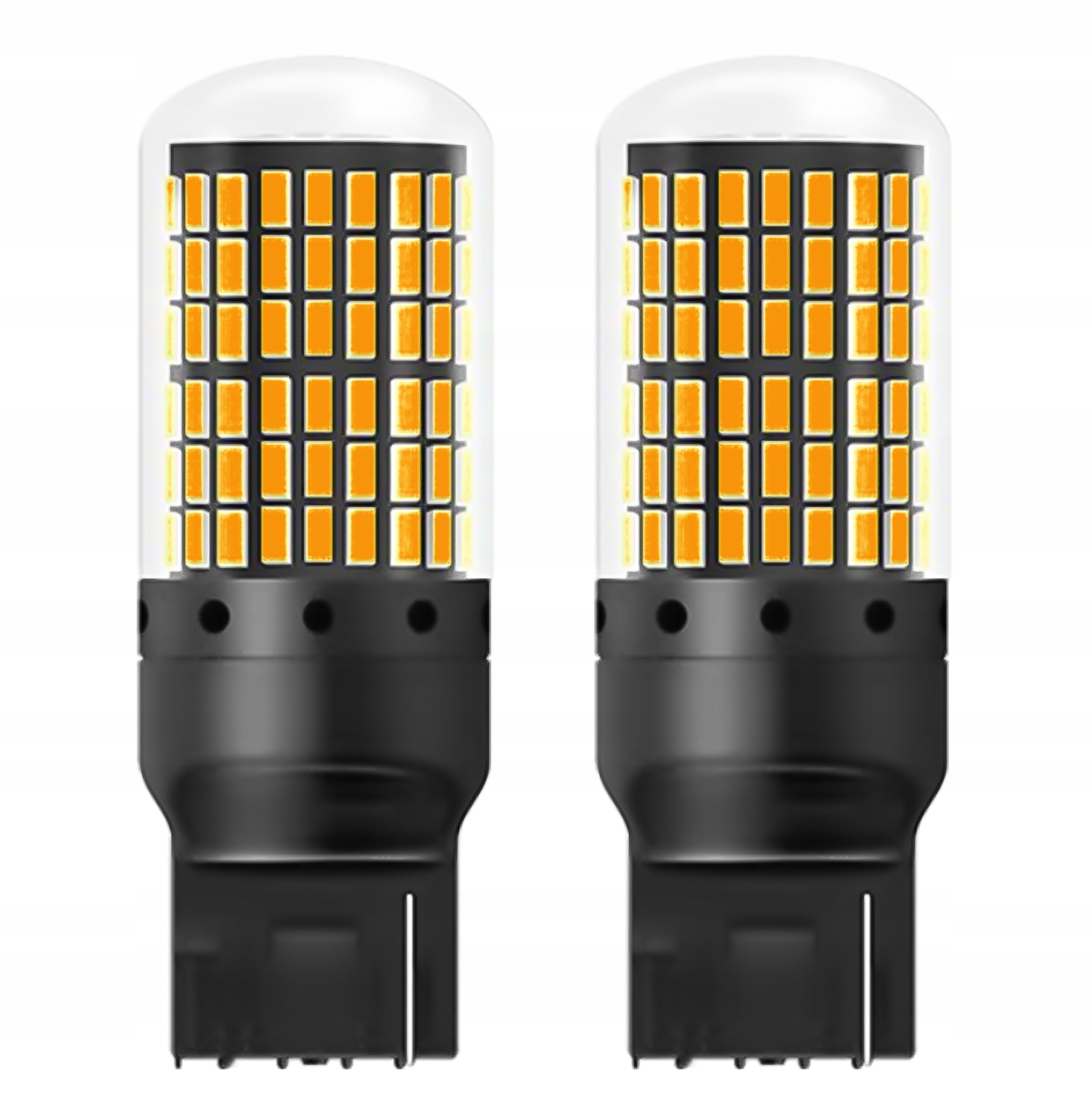 

2 żarówki Led pomarańczowe WY21W kierunkowskaz T20