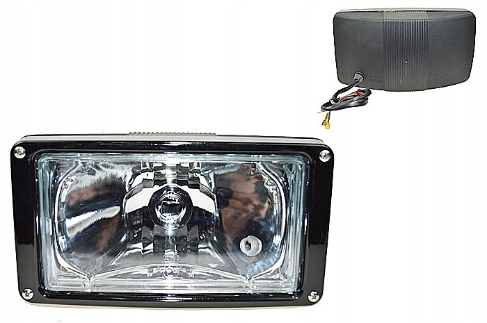 TD01-52-005B - ГАЛОГЕН SCANIA 124 4 R 6 КОЗИРОК БІЛИЙ