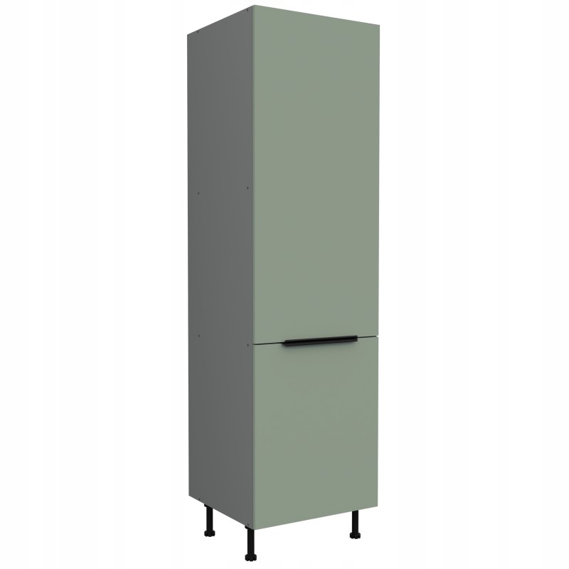 Levně Potravinová skříň Lunara šířka 60 cm, zelená antracit