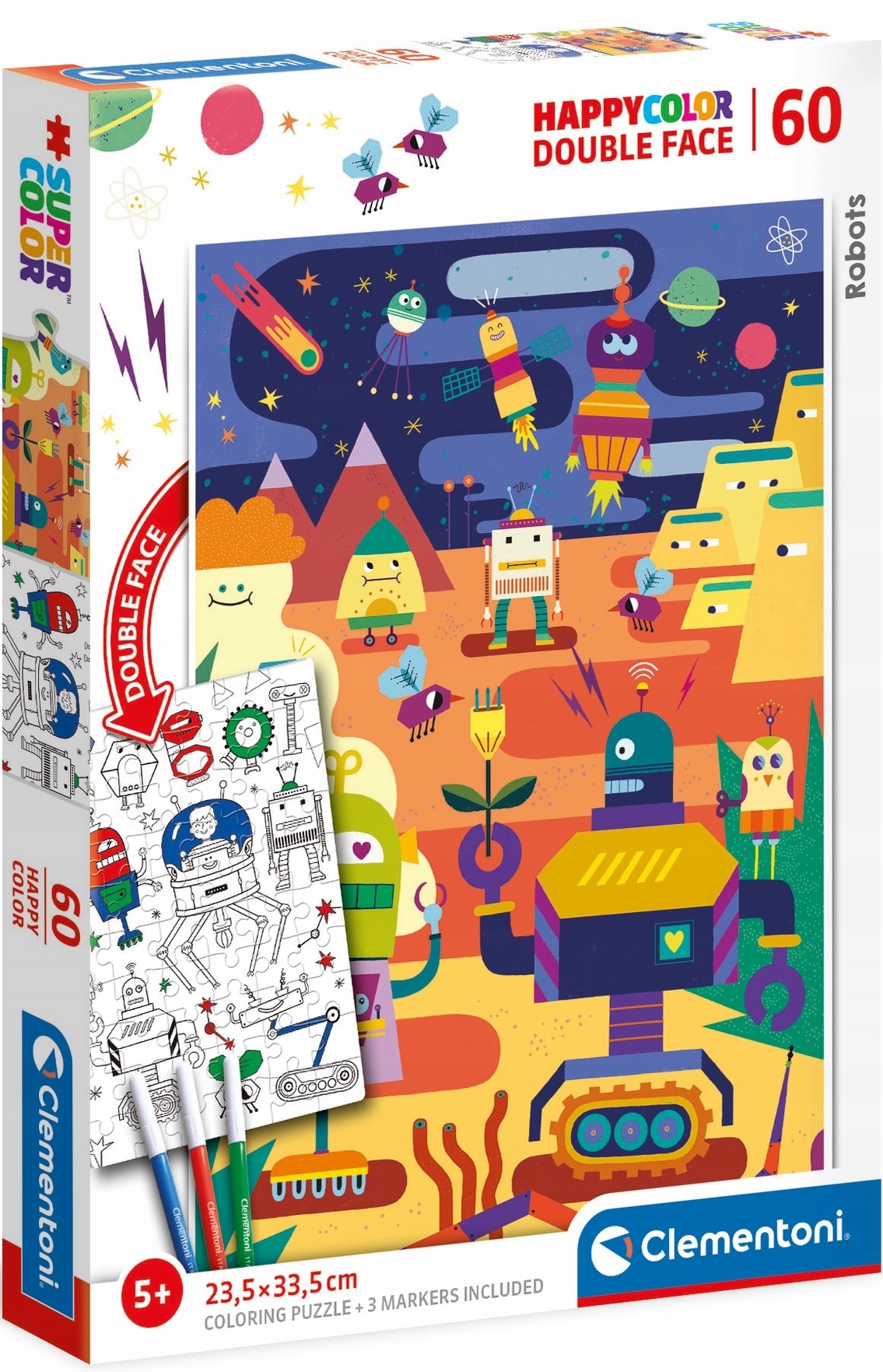 

Puzzle 60 el. Robot Clementoni 26061