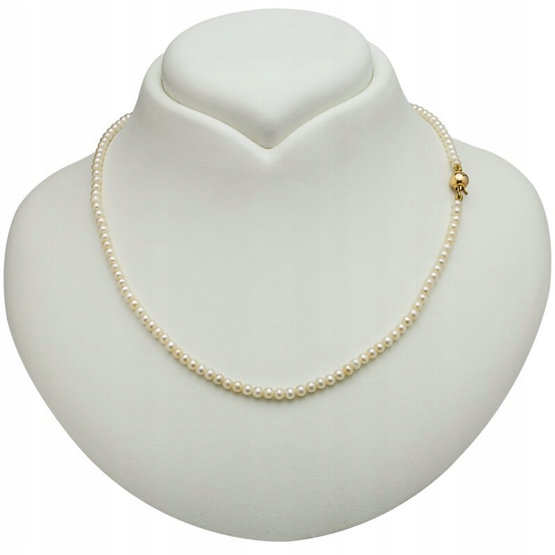Zlatý Náhrdelník Z Pravých Drobných Perel