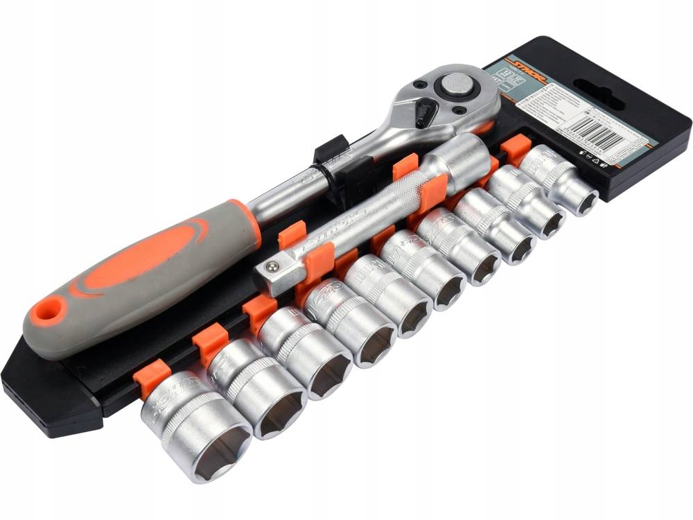 

Grzechotka 1/2'' 45T Przedłużka Nasadki 10szt