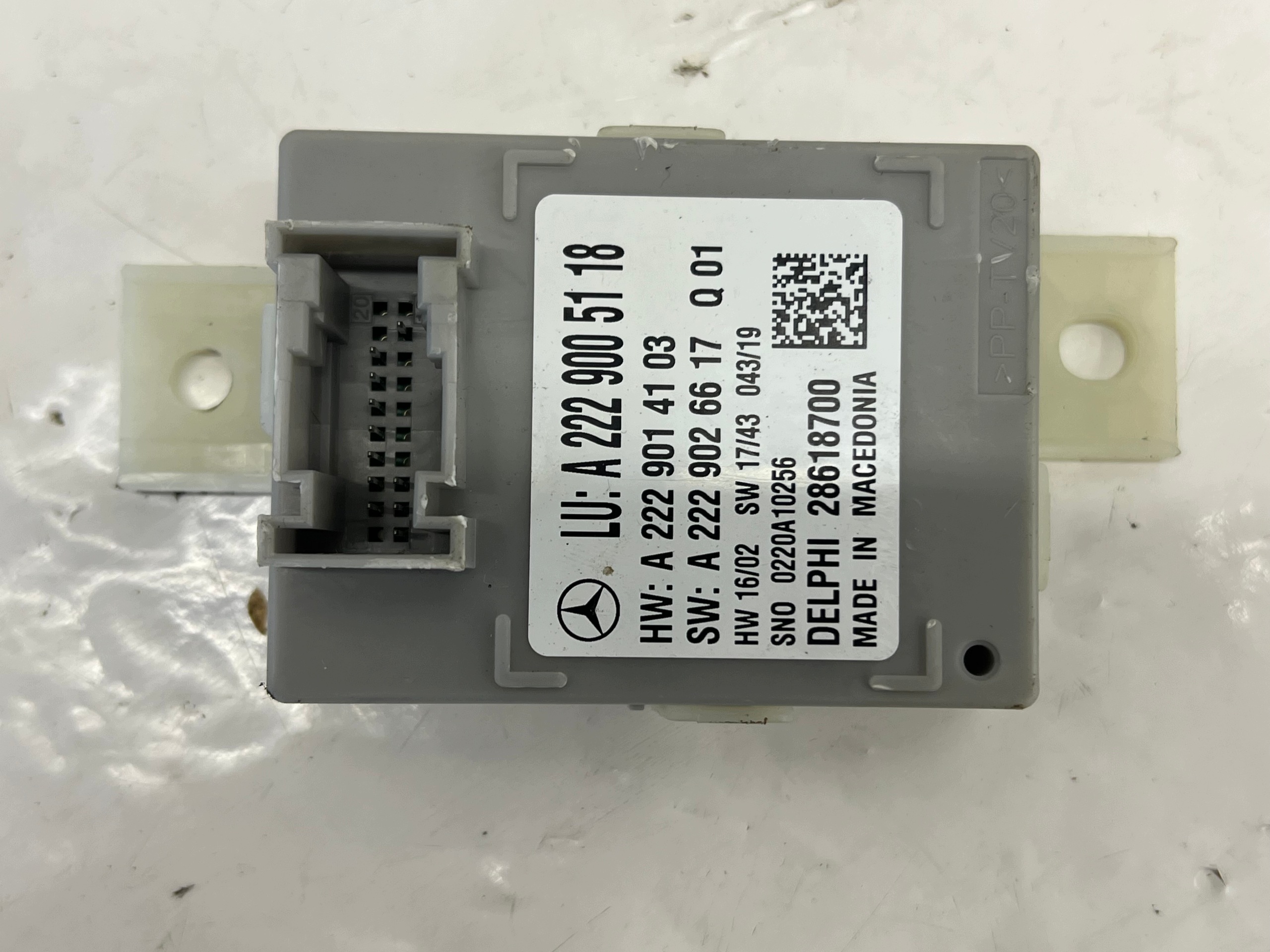 MERCEDES W205 modulo Centralina luci A2229005118