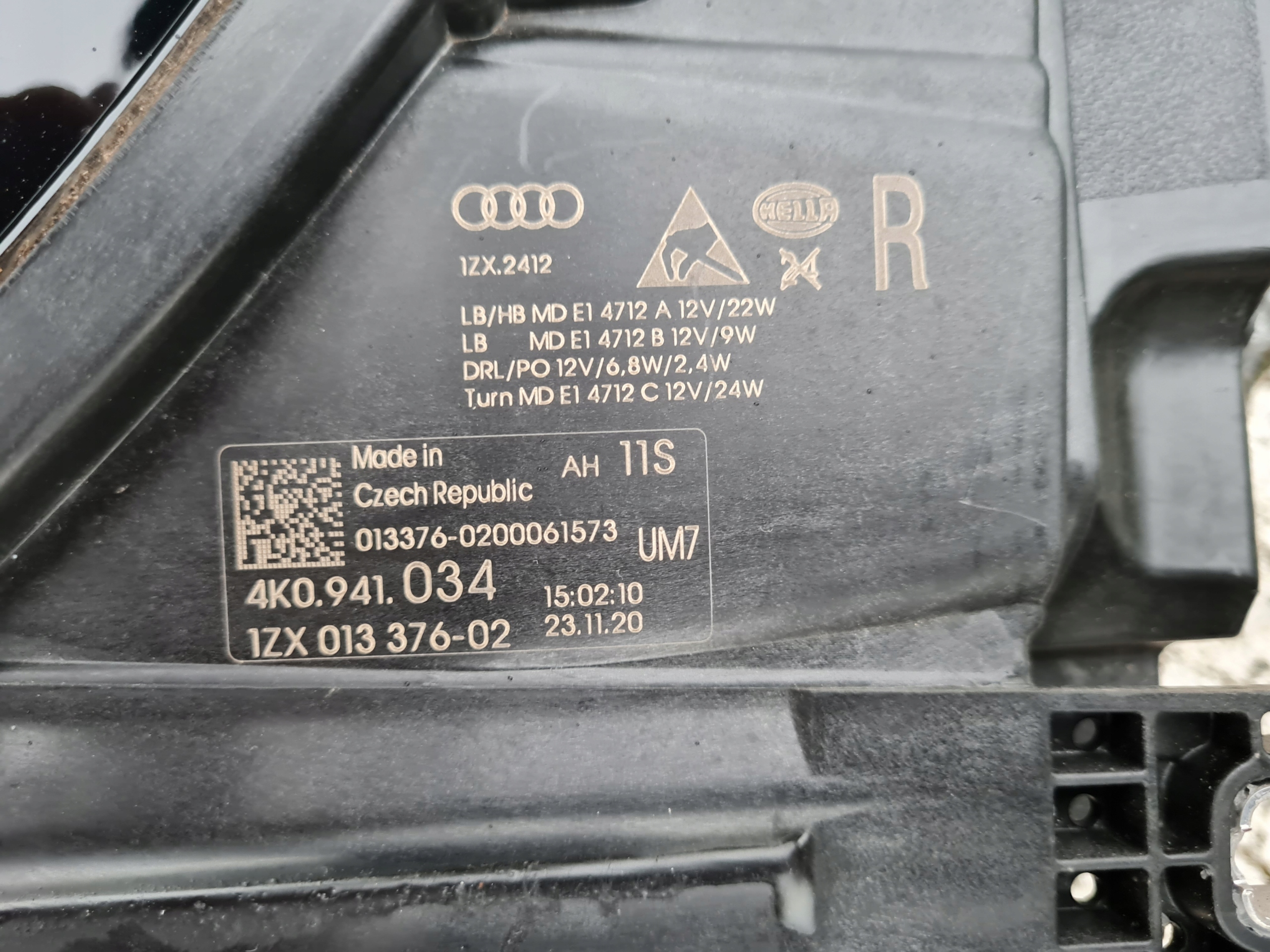 Audi A6 S6 4K C8 full led 4K0941033 4K0941034 Комплектная