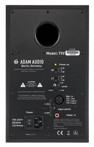 Adam Audio T5V Monitor aktywny Studyjny 5 cali Marka Inna