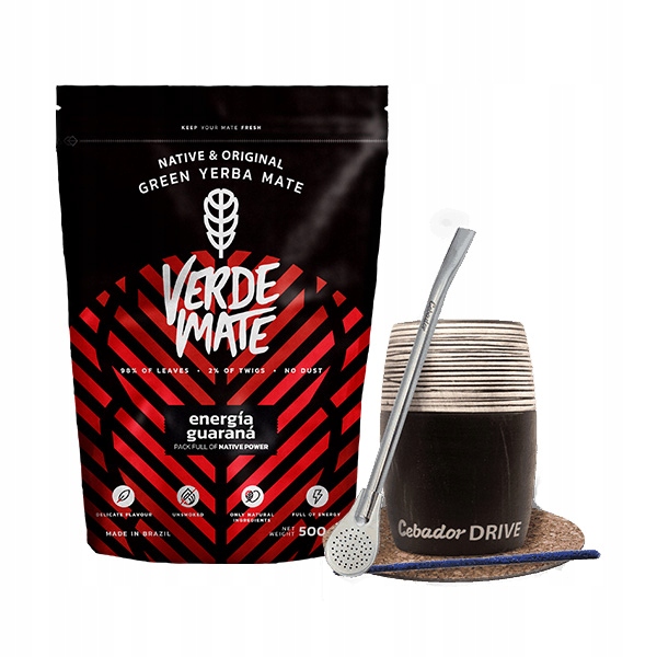 Levně Sada Yerba Verde Mate 500 g 0,5 kg Tykev Drive