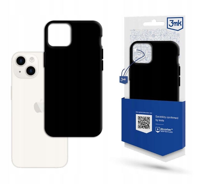 Etui 3mk Matt Case na iPhone 15 czarne 3mk Protection