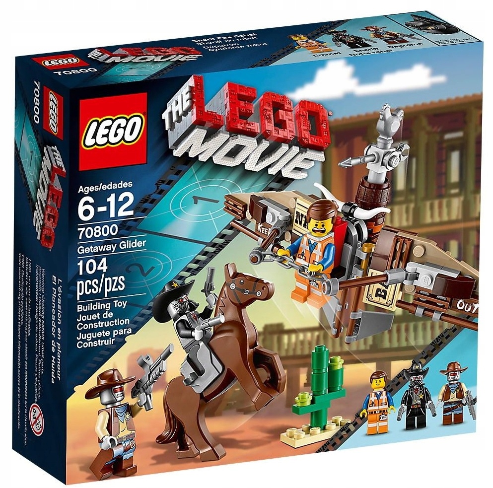 Lego The Movie 70800 Ucieczka szybowcem
