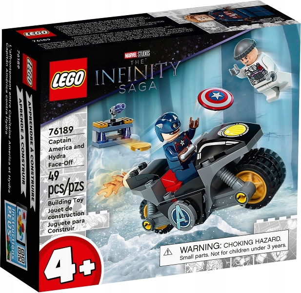 

Lego Heroes 76189 Kapitan Ameryka i pojedyn