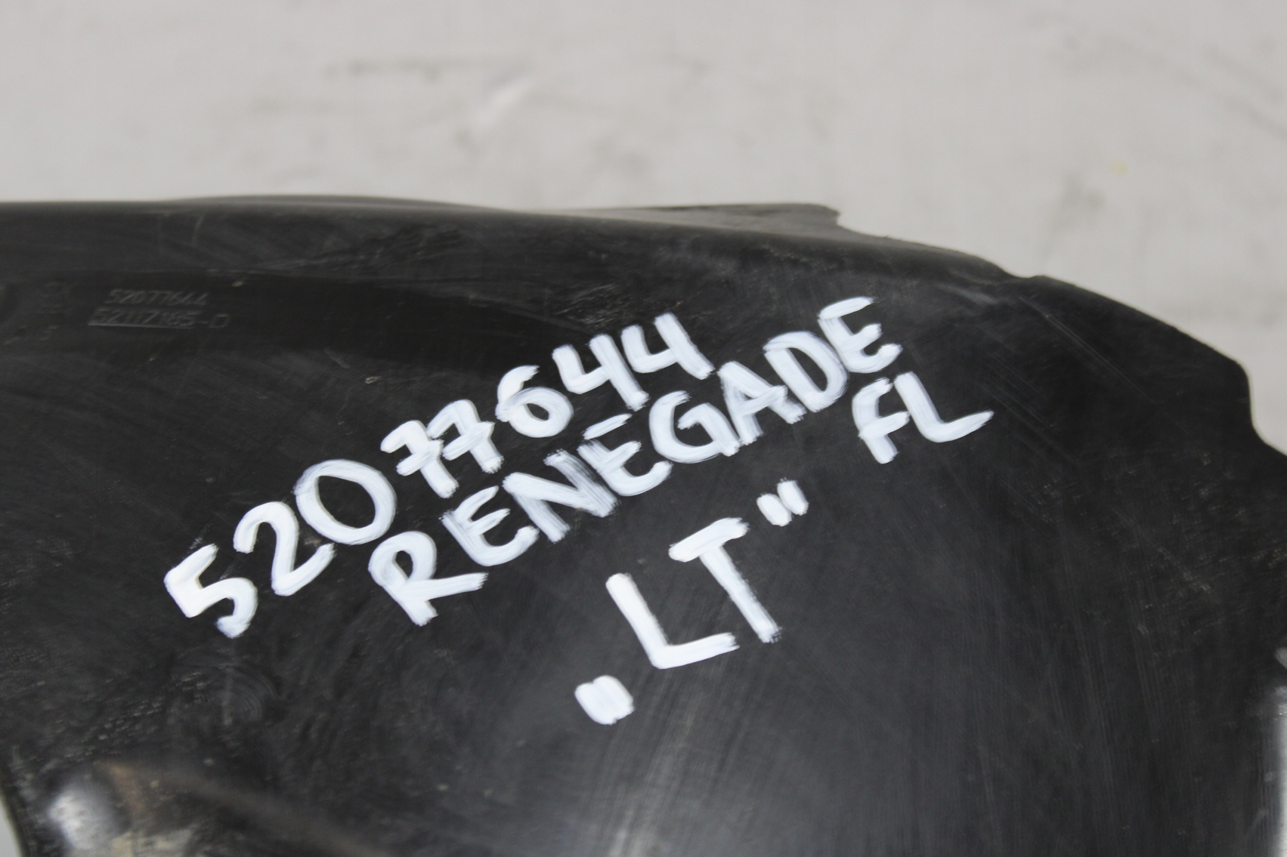 mudguard left rear part JEEP RENEGADE LIFT 52077644