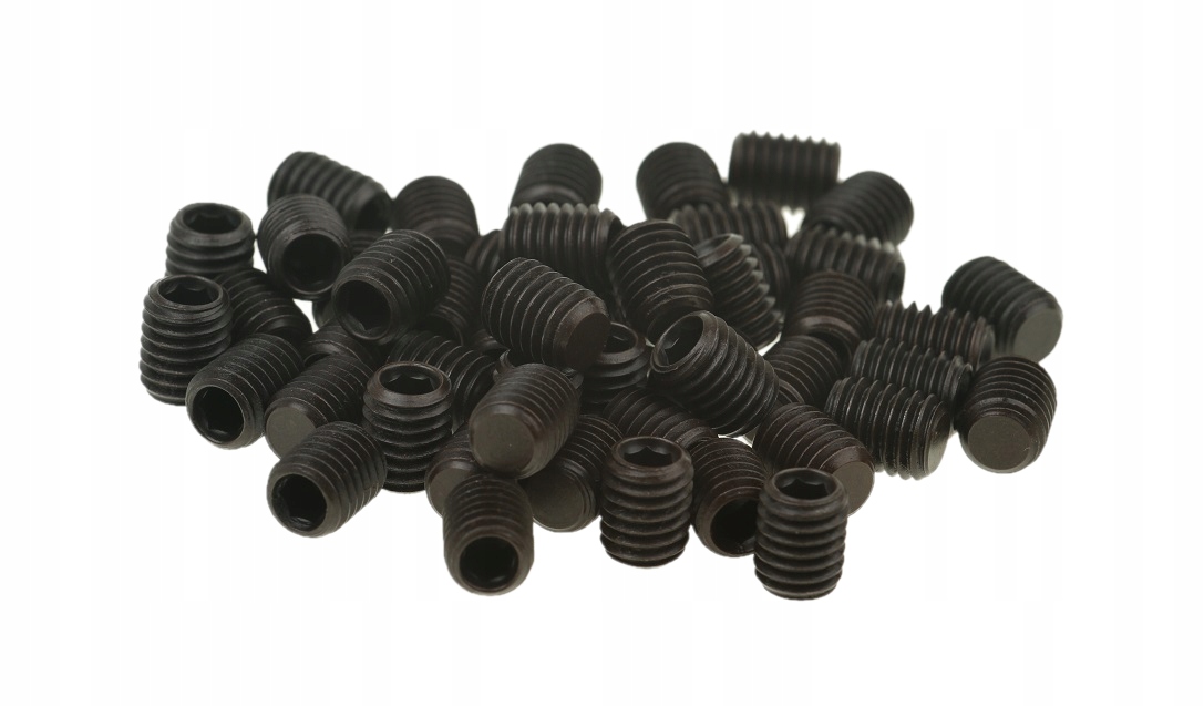 

Wkręt Dociskowy Śruba Robaczek M8x10 mm 50x Czarny