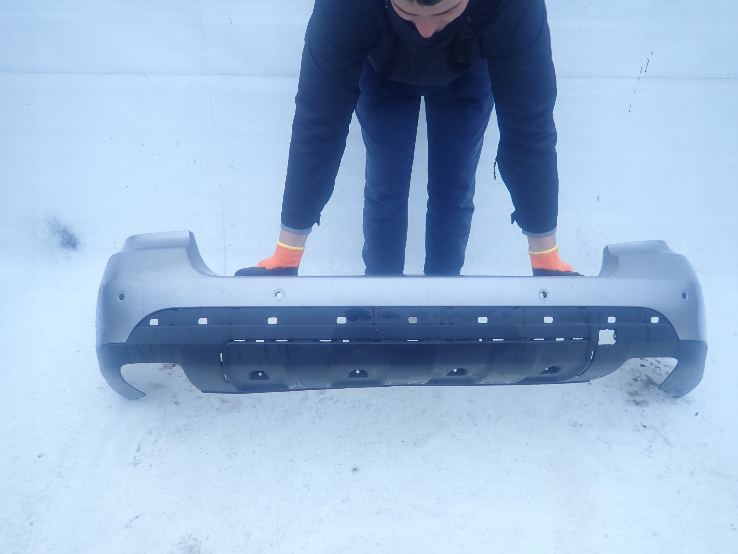 MERCEDES ML W164 05-08 bumper rear part rear PDC