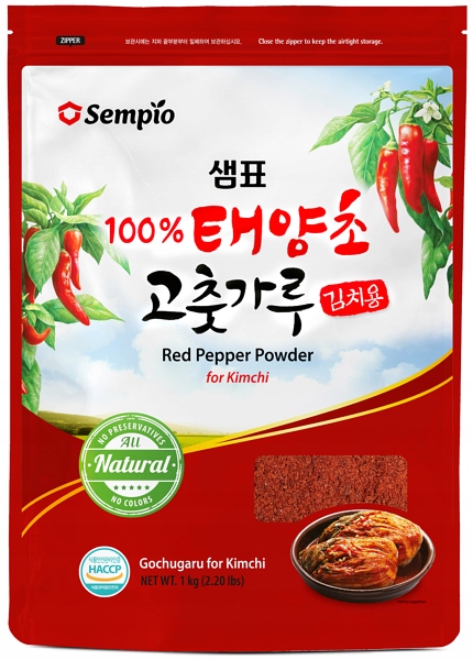 Paprika Taeyangcho Gochugaru 100% pro kimchi 1 kg Sempio