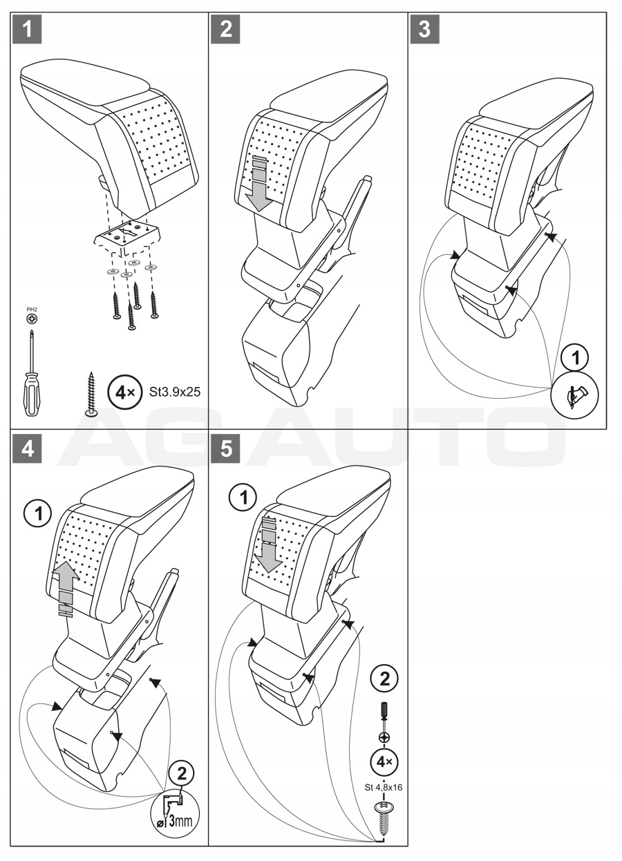 PODLOKIETNIK STANDARD Suzuki Swift 2010 Part manufacturer Rati