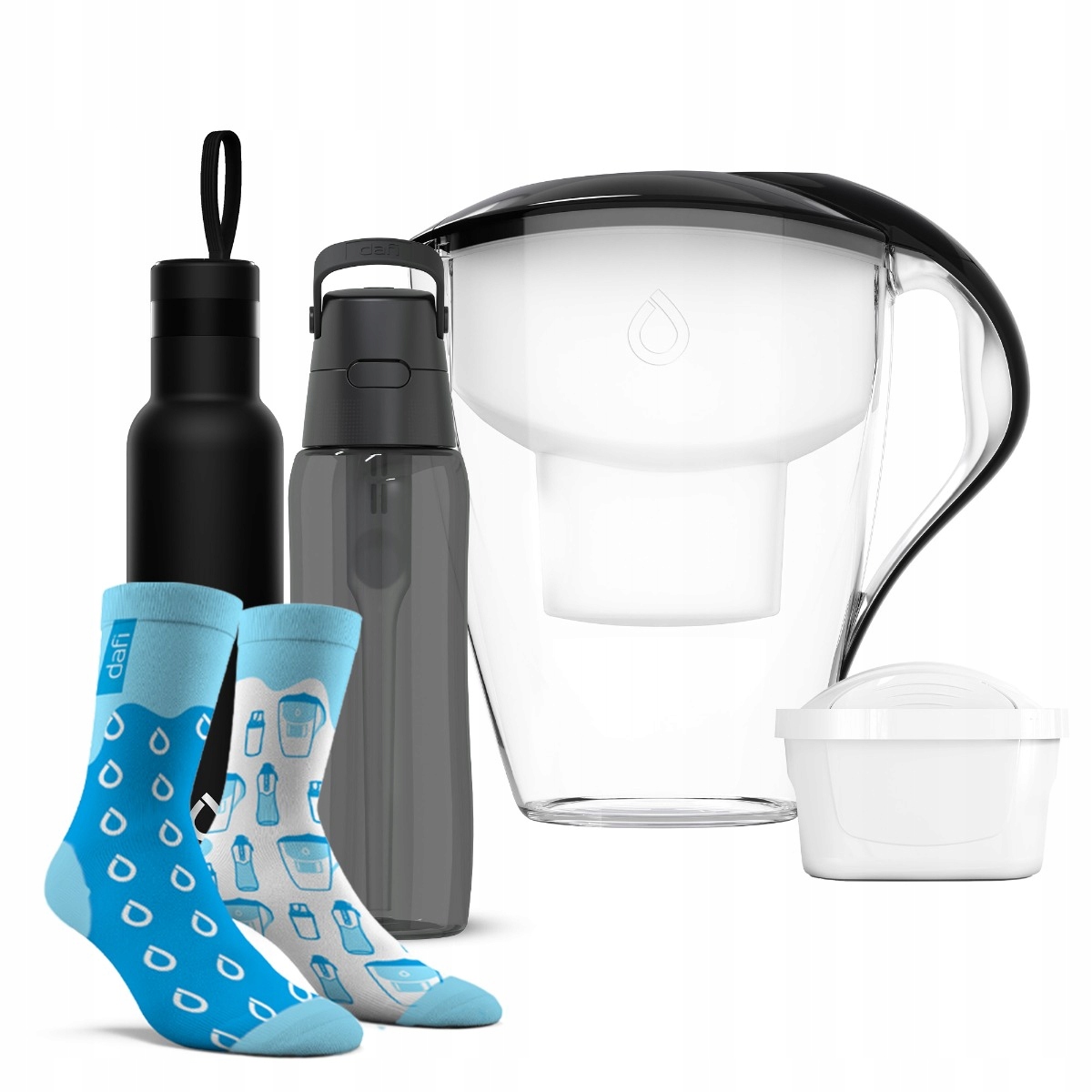 Sada Dafi S7 Termoláhev Džbán Láhev Dárek Ponožky