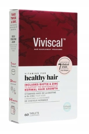 Viviscal suplement diety stymulujący wzrost włosów dla kobiet 60 tabl.