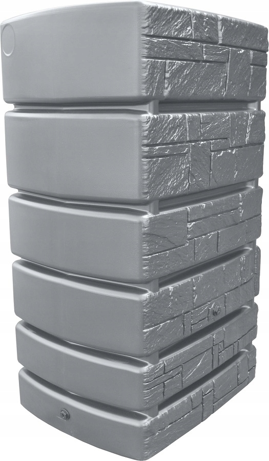 Zbiornik na deszczówkę TOWER STONE IDTST500 | Smooth gray — 6