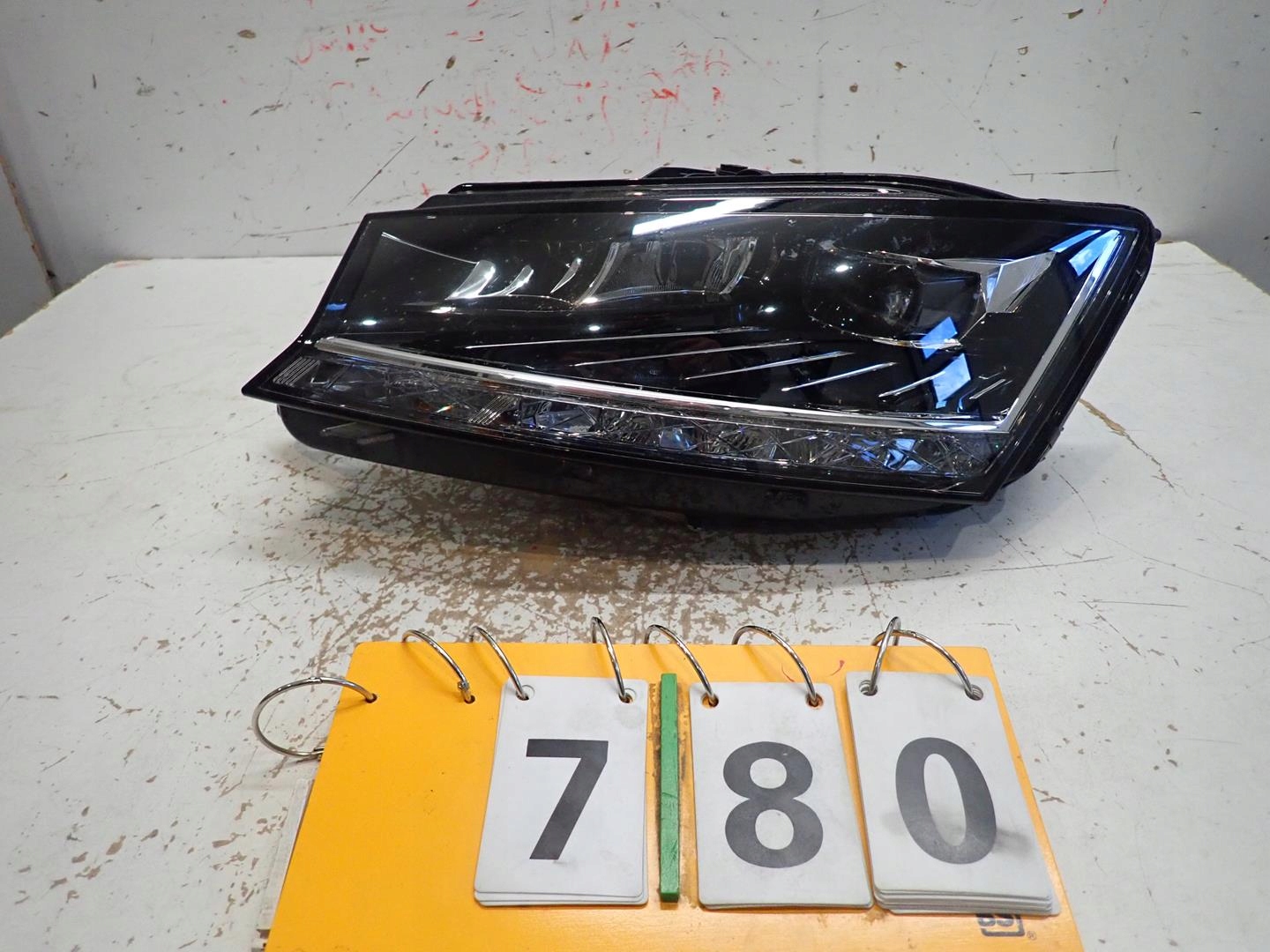 light front left SKODA FABIA III LIFT 17- FULL LED