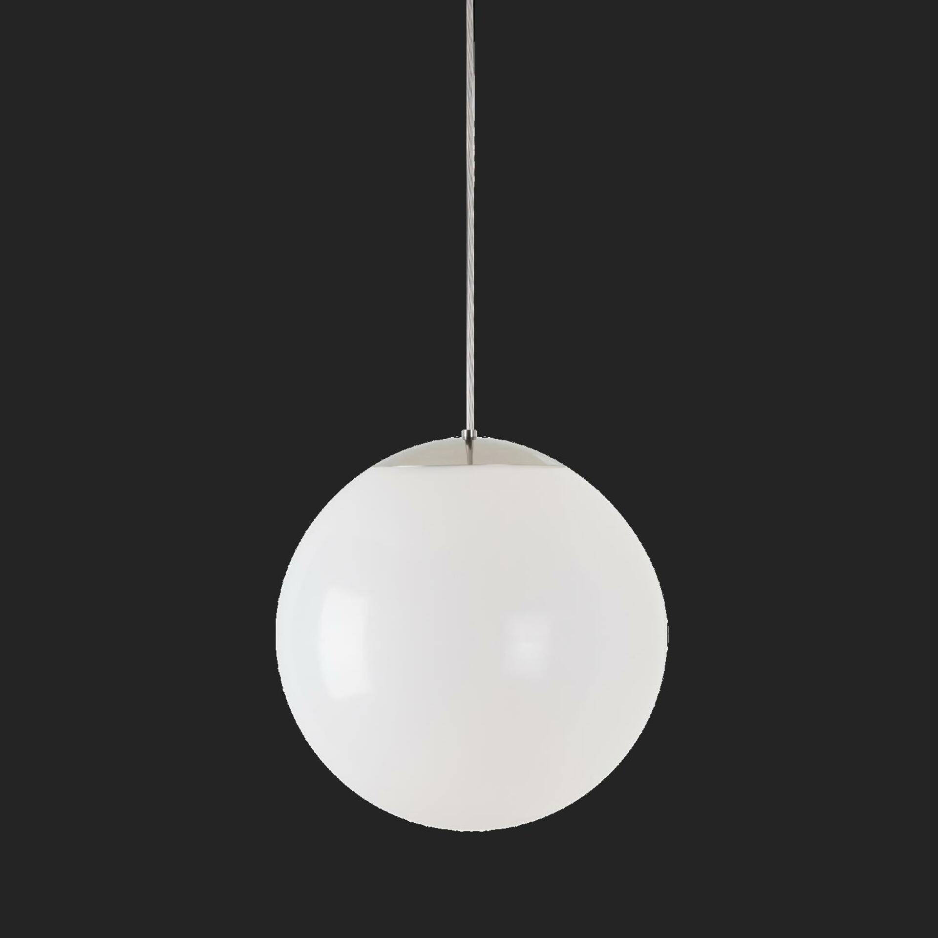 Osmont 63048 Isis S3 Hp závesné plastové svietidlo nerez brúsená biela IP4