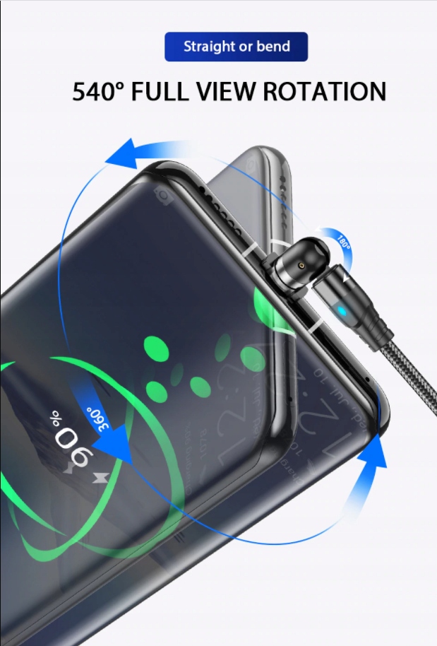 Kabel Ładowania Iphone 2 metry 2m Magnetyczny Kod producenta 01