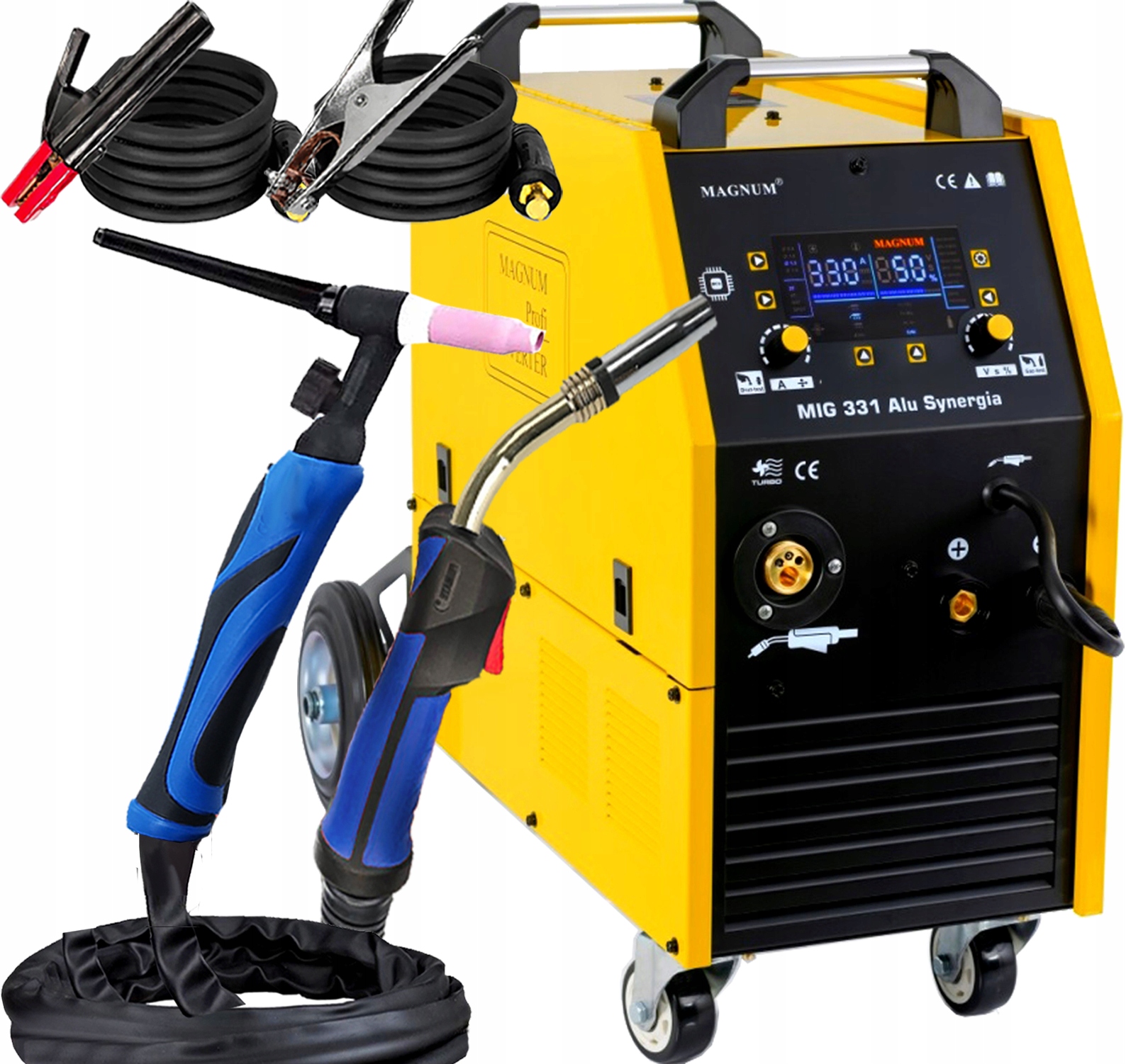 Synergická Invertorová Svářečka Migomat Magnum 331 Alu Synergie 320A 400V