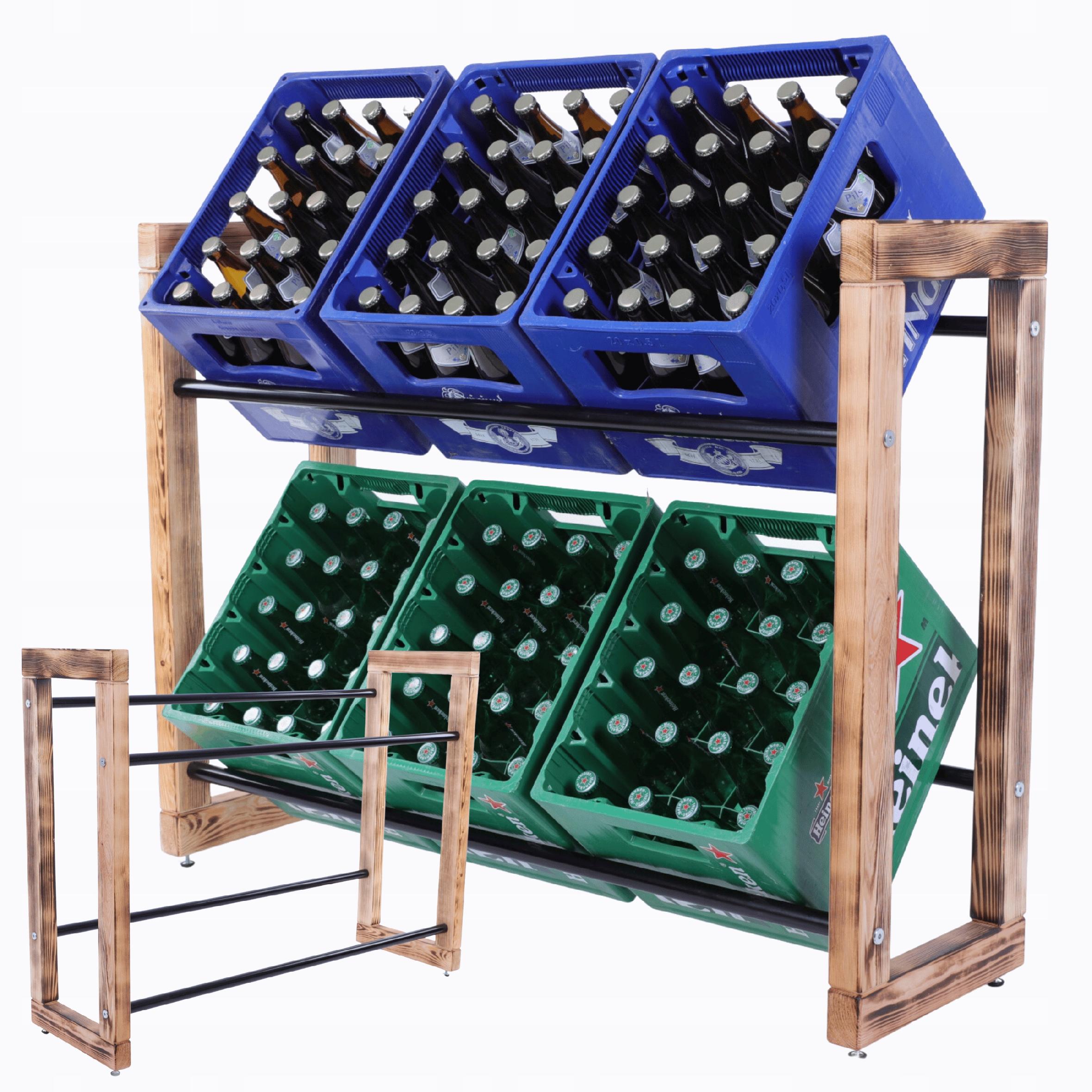 Drevený skladový regál Wamar-Sosenka85 x 112 x 35 cm max 100 kg/OUTLET