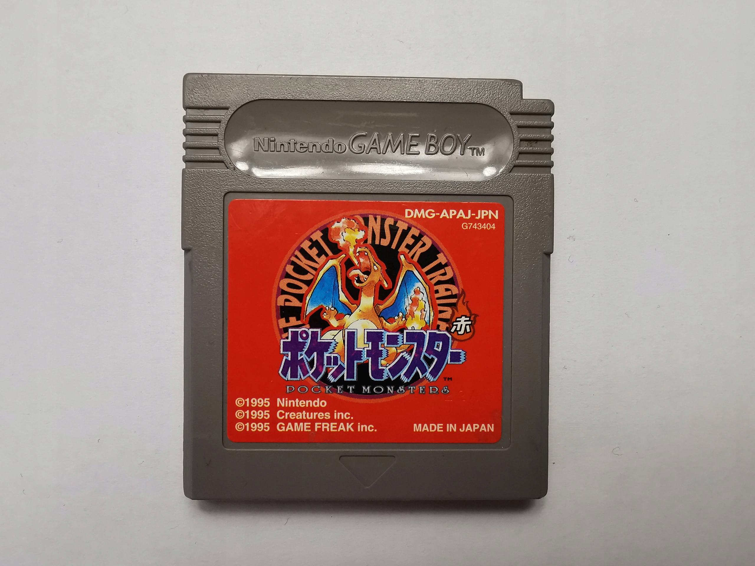 Pokemon Red - Japońska