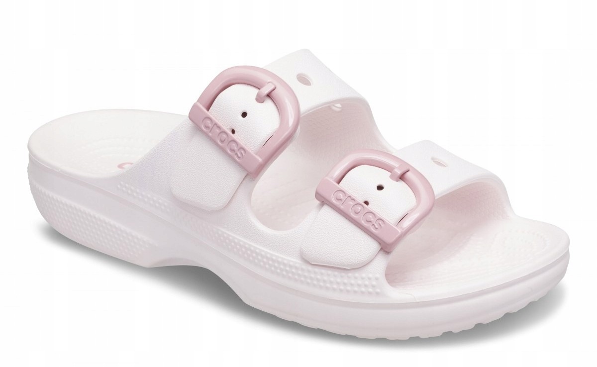 Crocs 212867-7DF Saturday Enamel Buckle růžové klasické nazouváky W9 39-40