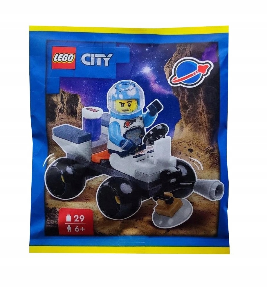 Zestaw Lego City Minifigure Polybag Astronaut with Quad #952407