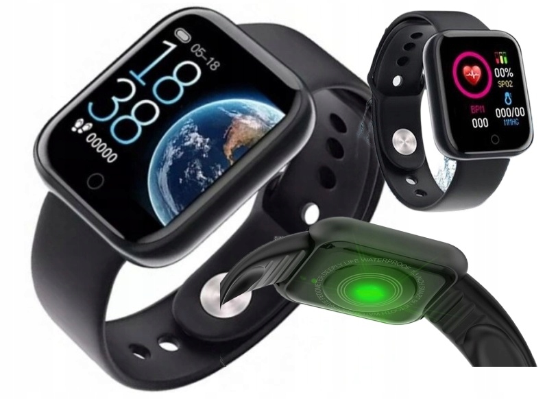 Smartwatch karóra Smartband Pulzusmérő Lépésszámláló