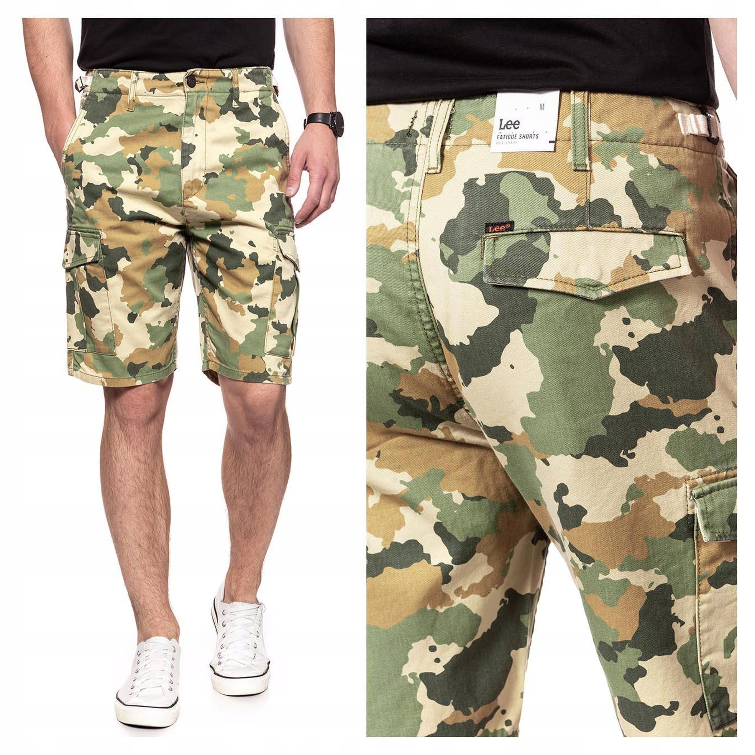 Lee Fatigue Shorts W30 Pánské látkové šortky