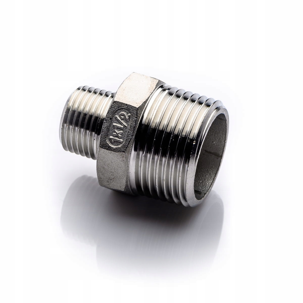 

Nypel nierdzewny 1/2'' x 1/8'' stal 316