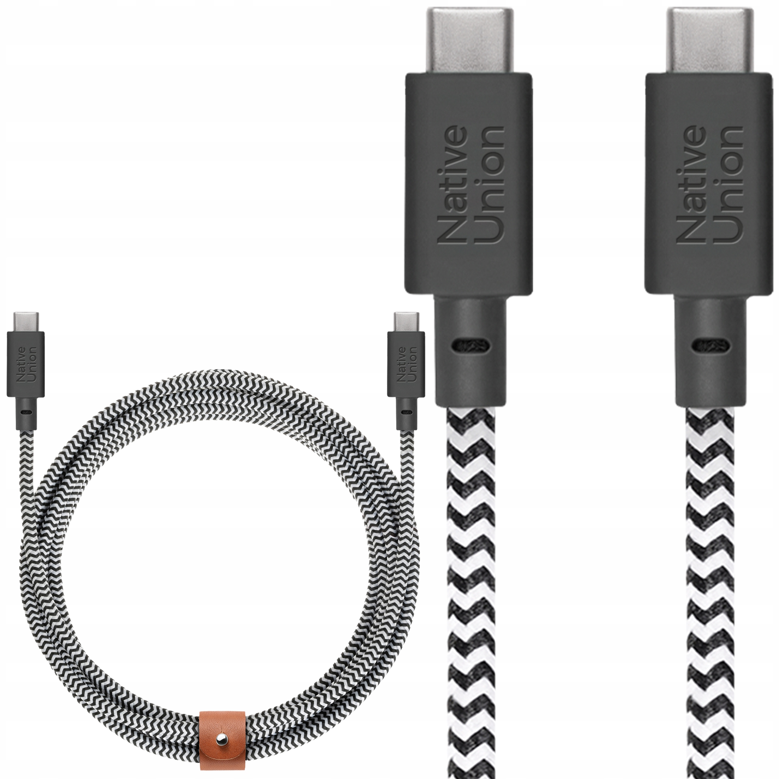 Native Union Belt Cable XL Kabel USb-C na Usb-c 100W 3m Mocny Przewód